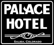 Palace Hotel Salida Colorado Badge
